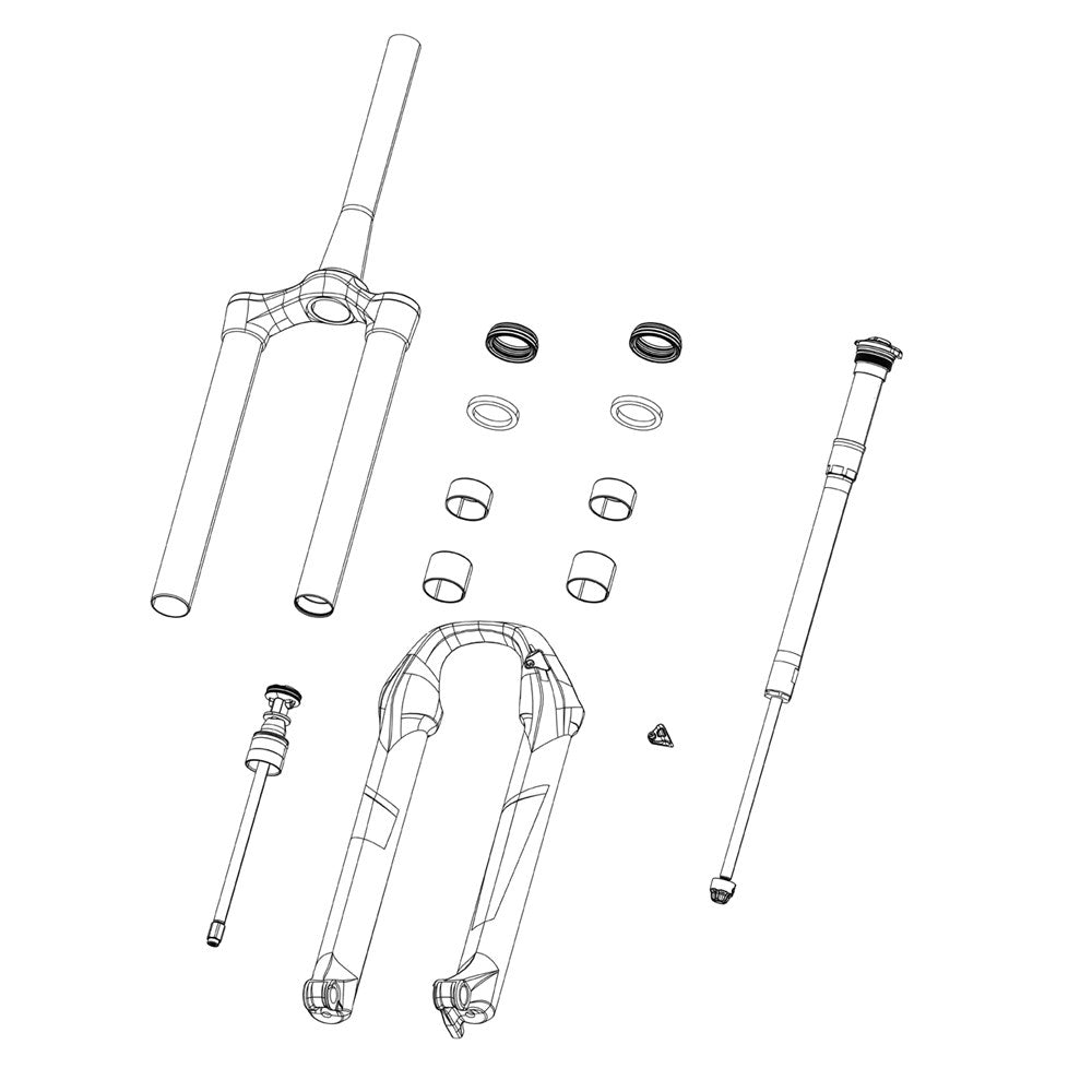 RockShox | Fork Travel Spacer – Solo Air