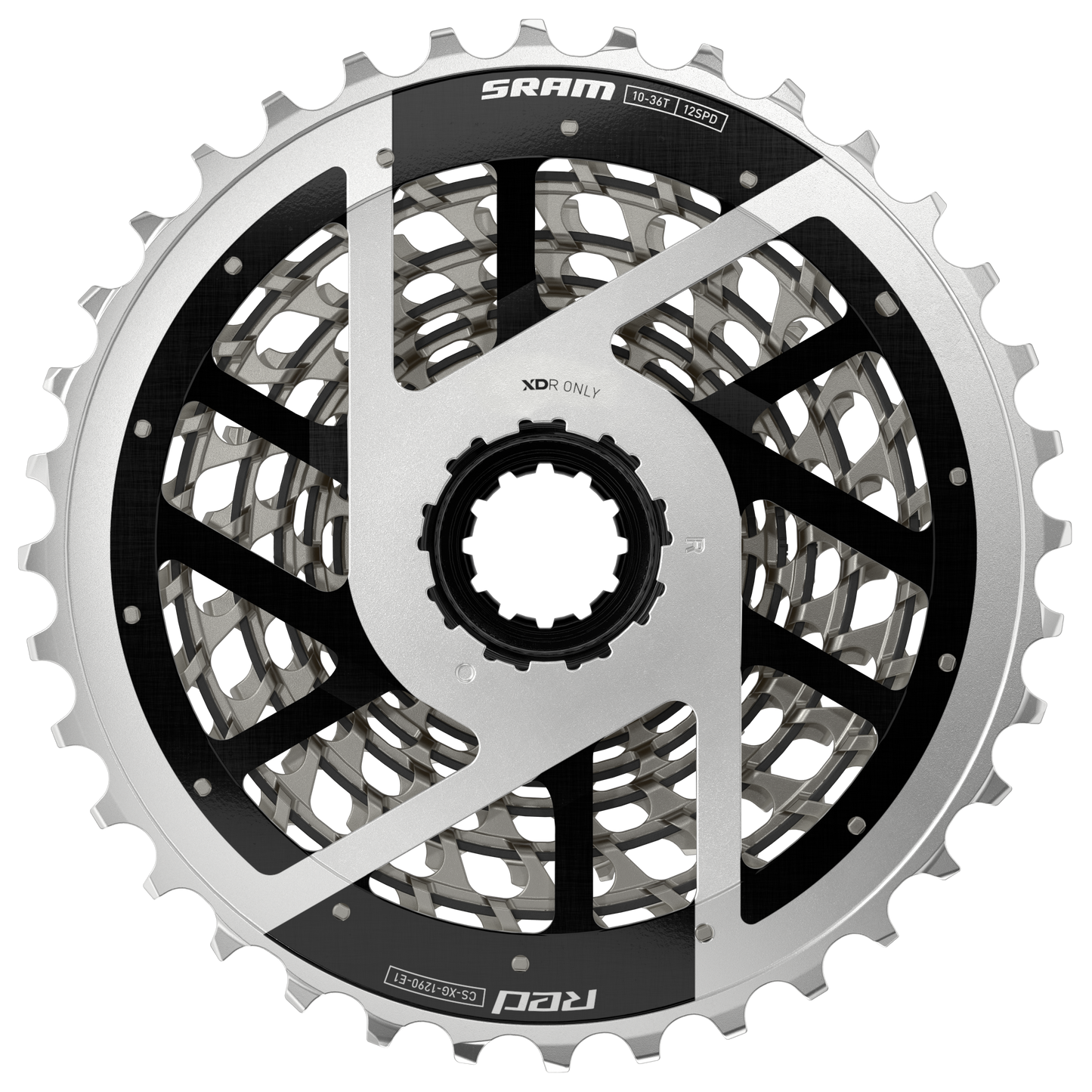 SRAM | Red AXS E1 XG-1290 10-36T Cassette 12 Speed