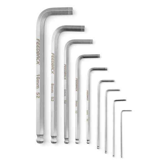 Feedback Sports | Hex Wrench Set (9pcs – 1.5–10mm)