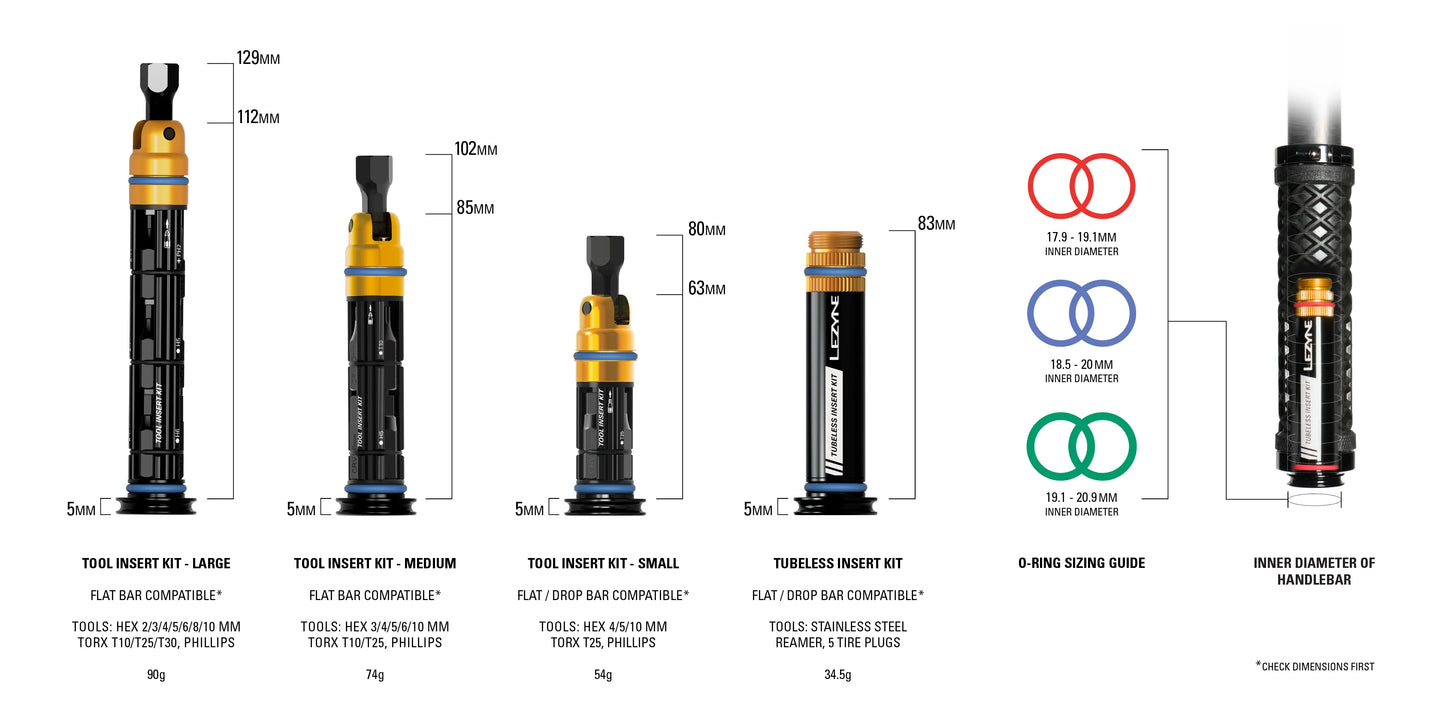 Lezyne | Dual Insert Kit