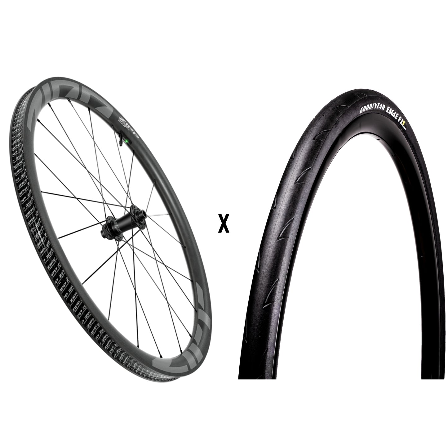 Zipp + Goodyear | 303 SW Tubeless Disc Brake Wheelset + FREE Goodyear Eagle F1 R Tires