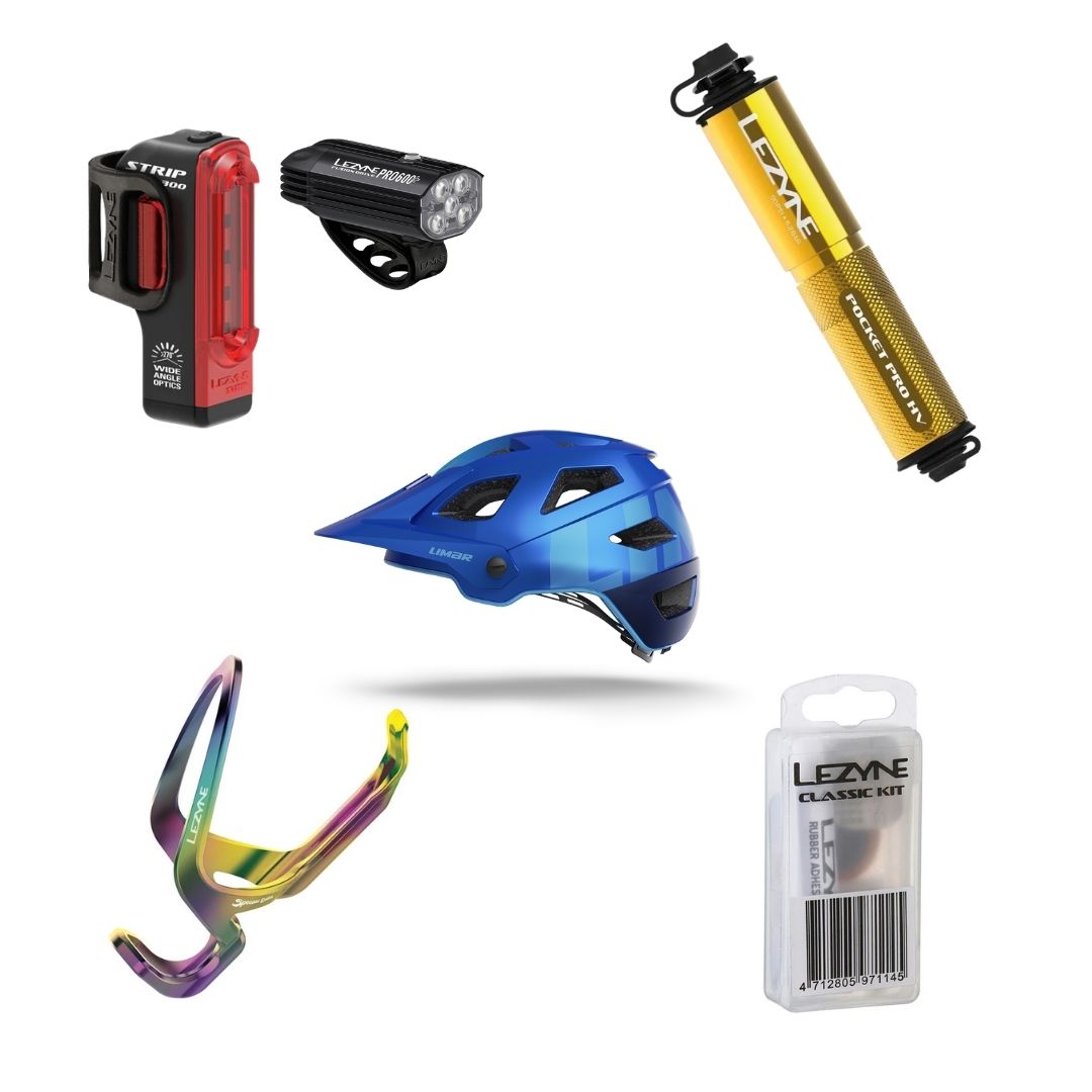 YKKBikes | Lezyne + Limar | MTB Ride Essentials Kit