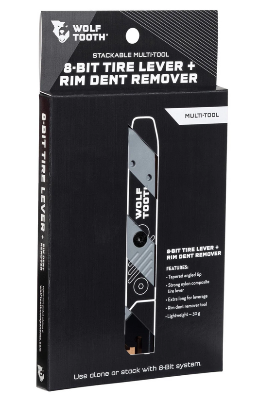 Wolf Tooth | 8 Bit Tire Lever + Rim Dent Remover Multi Tool
